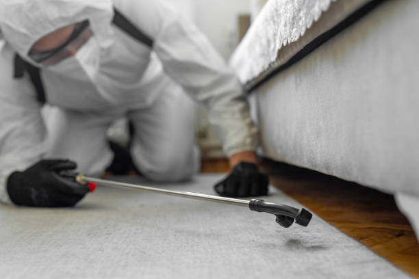 Professional Cockroach Control technician working in Oakland, IA